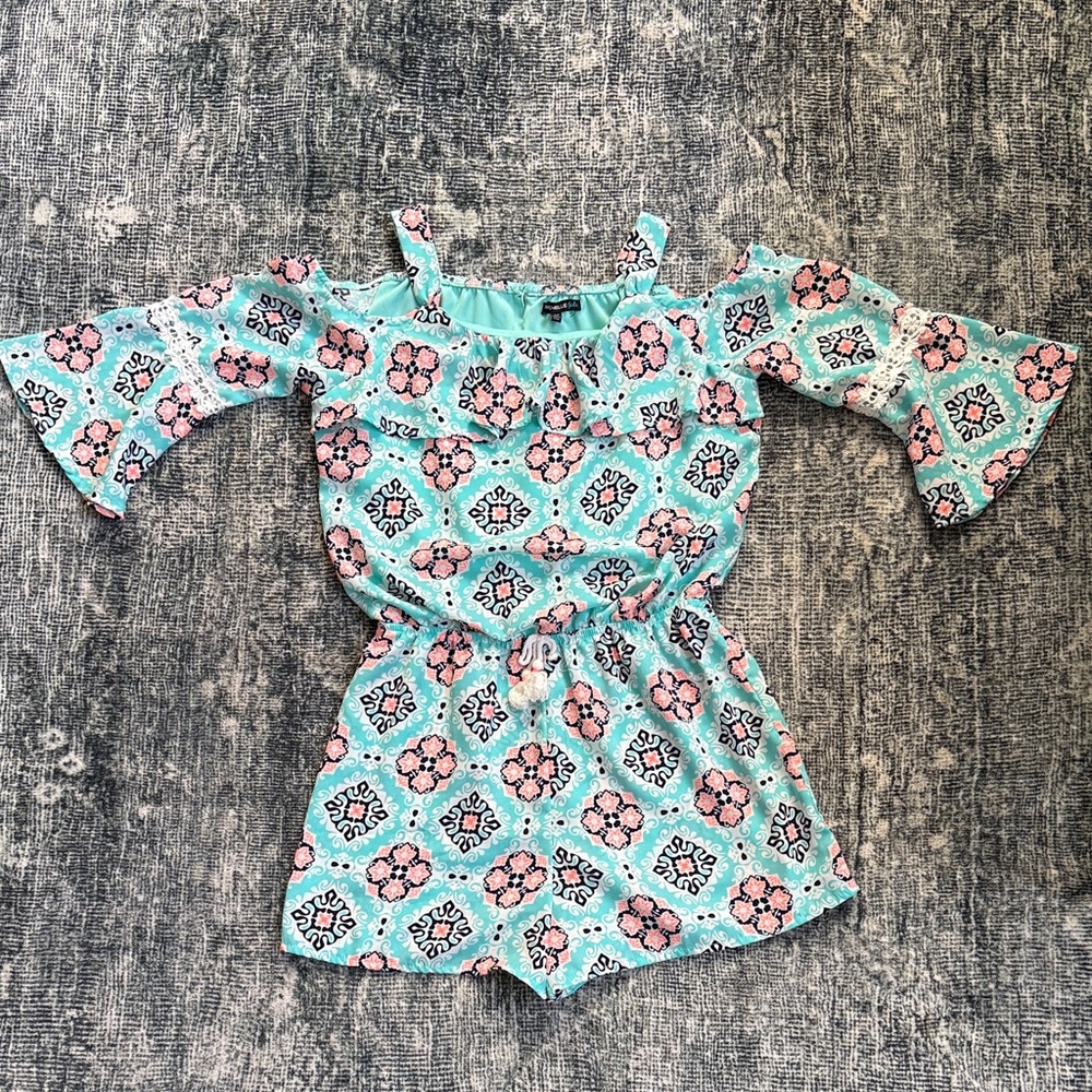 Adorable Boho Girls Romper